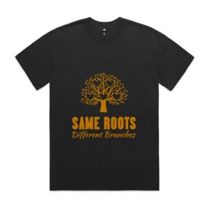 Mens Heavy Faded Oversized Tee (same day) Thumbnail