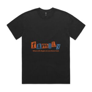 Mens Heavy Faded Oversized Tee (same day) Thumbnail