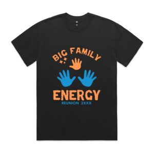 Mens Heavy Faded Oversized Tee (same day) Thumbnail