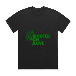 Mens Heavy Faded Oversized Tee (same day) Thumbnail