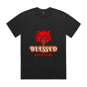 Mens Heavy Faded Oversized Tee (same day) Thumbnail