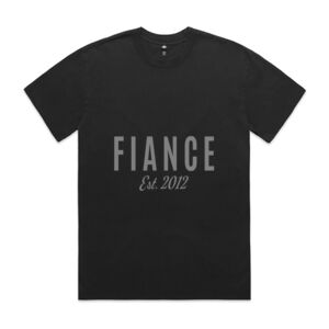 Mens Heavy Faded Oversized Tee (same day) Thumbnail