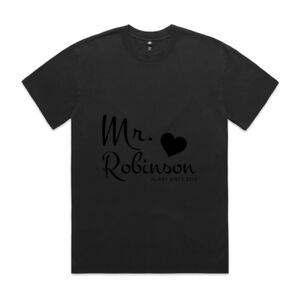 Mens Heavy Faded Oversized Tee (same day) Thumbnail