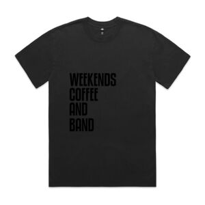Mens Heavy Faded Oversized Tee (same day) Thumbnail