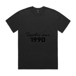 Mens Heavy Faded Oversized Tee (same day) Thumbnail