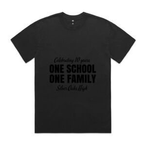 Mens Heavy Faded Oversized Tee (same day) Thumbnail