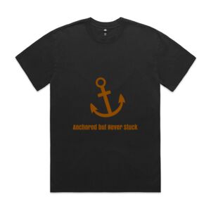 Mens Heavy Faded Oversized Tee (same day) Thumbnail