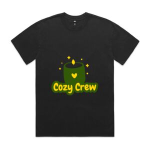 Mens Heavy Faded Oversized Tee (same day) Thumbnail