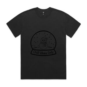 Mens Heavy Faded Oversized Tee (same day) Thumbnail